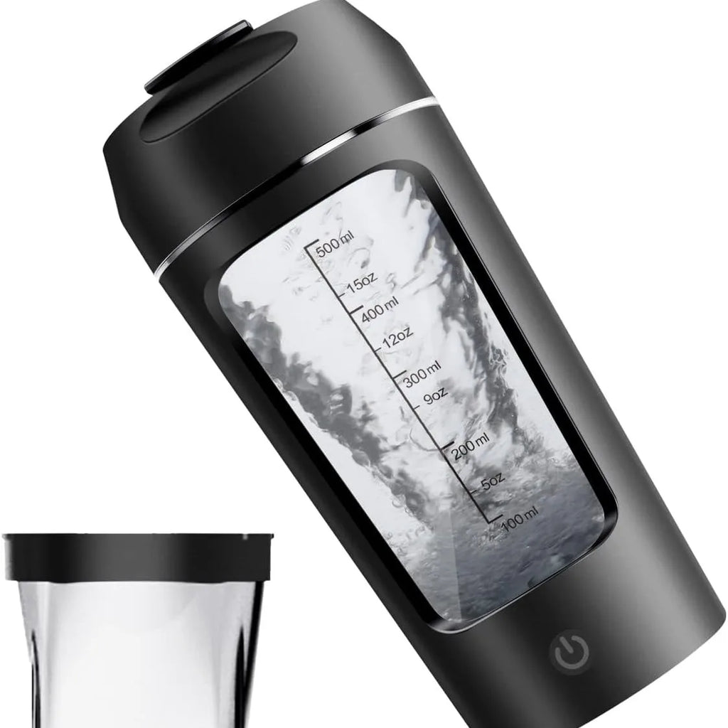 22Oz Electric  Shaker Bottles For Protein USB-Rechargeable Protein Shakes Powerful Blender Bottles For Protein Coffee Milk