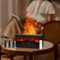 Desktop  Fireplace with Atmosphere Light - Portable Simulation Fireplace Heater for Bedroom, Home, Office Decorations - Creative