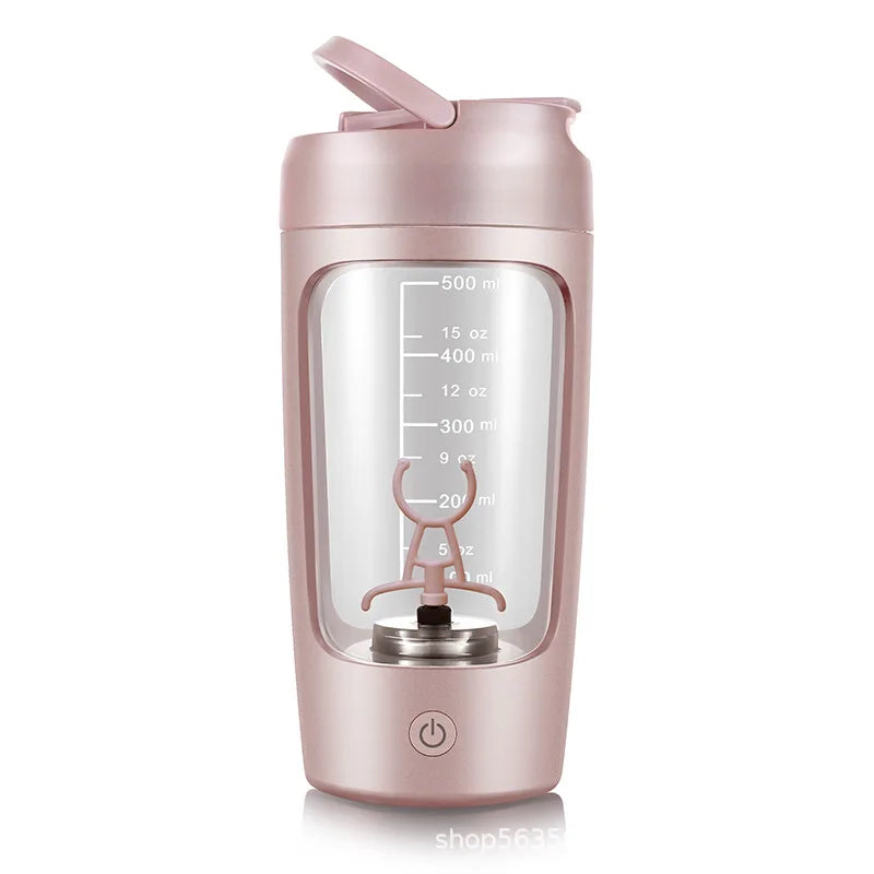 22Oz Electric  Shaker Bottles For Protein USB-Rechargeable Protein Shakes Powerful Blender Bottles For Protein Coffee Milk